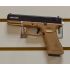 Страйкбольный пистолет KJW Glock G18 CO₂ GBB Tan (KP-18.CO2-TAN)